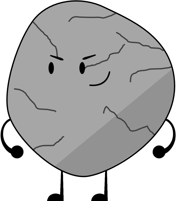 Boulder Drawing Cartoon - Drawing (721x792)