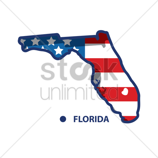 United States Of America Clipart Florida U - Florida (600x600)