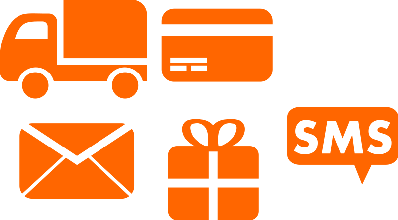 Parcel Package Delivery Mail Courier United States - Parcel Vector (800x443)