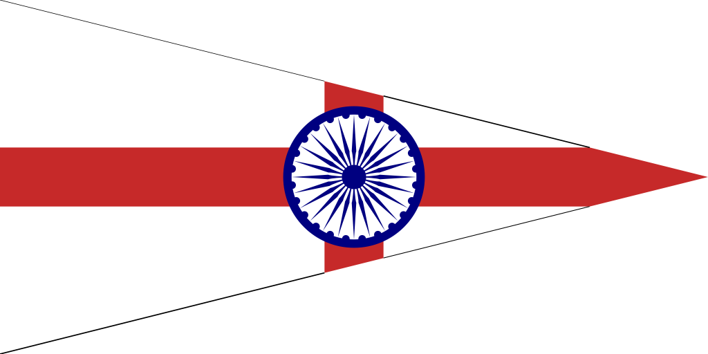 Senior Officer Of The Indian Navy Pennant - History Of India : Modern History ( Vol.3) (1024x512)