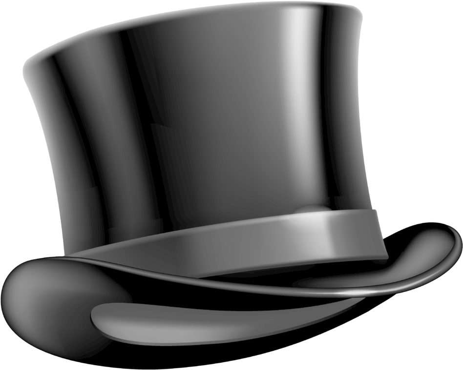 Top Hat Clipart Butterfly Clipart - Top Hat Transparent Png (1024x837)