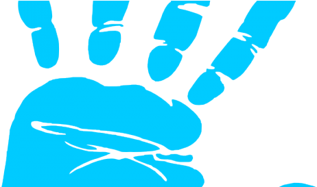 Clipart, Handprint Clipart 19 Kids Handprint Clip Art - Gambar Telapak Tangan Vektor (480x272)