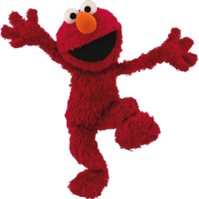 Sesame Street Transparent Stickpng - Elmo Dancing Gif Png (400x400) .