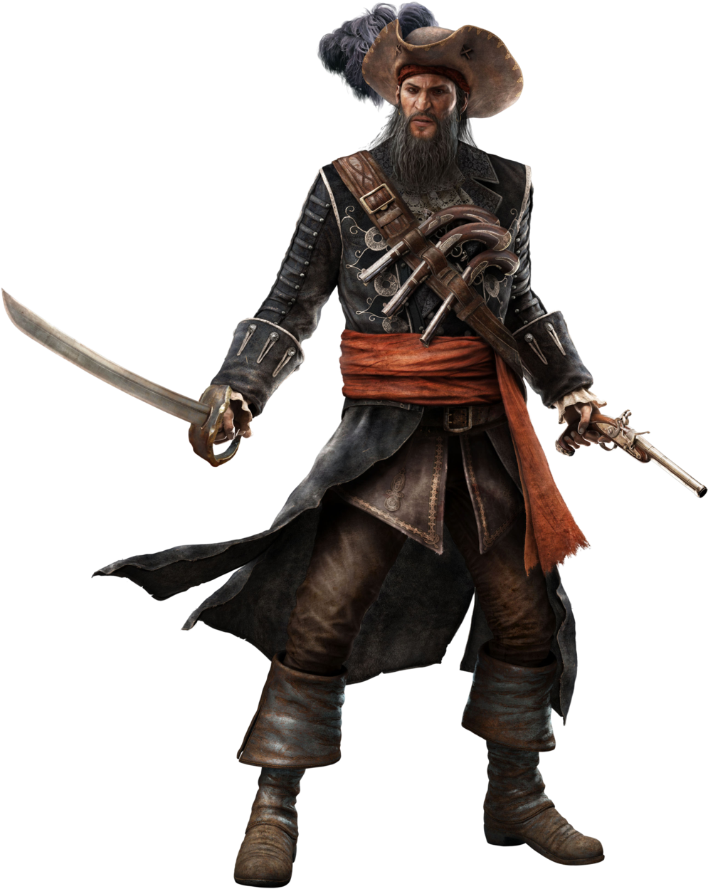 Pirate - Assassins Creed Black Beard (1024x1280)