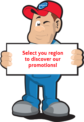 Peppy En Promotion Choose Region - Cartoon (291x455)