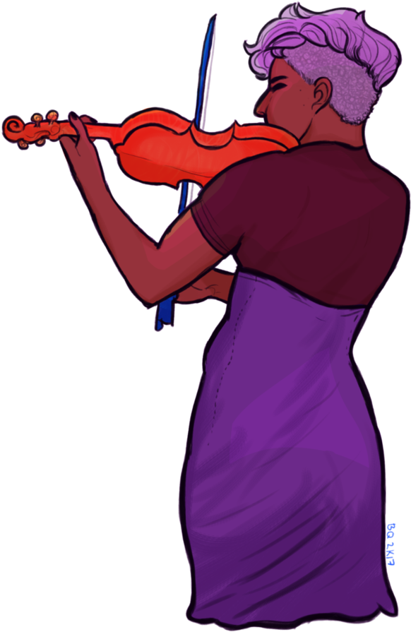 Play Ur Bby By Gl Bgolyb On - Violin (793x1007)