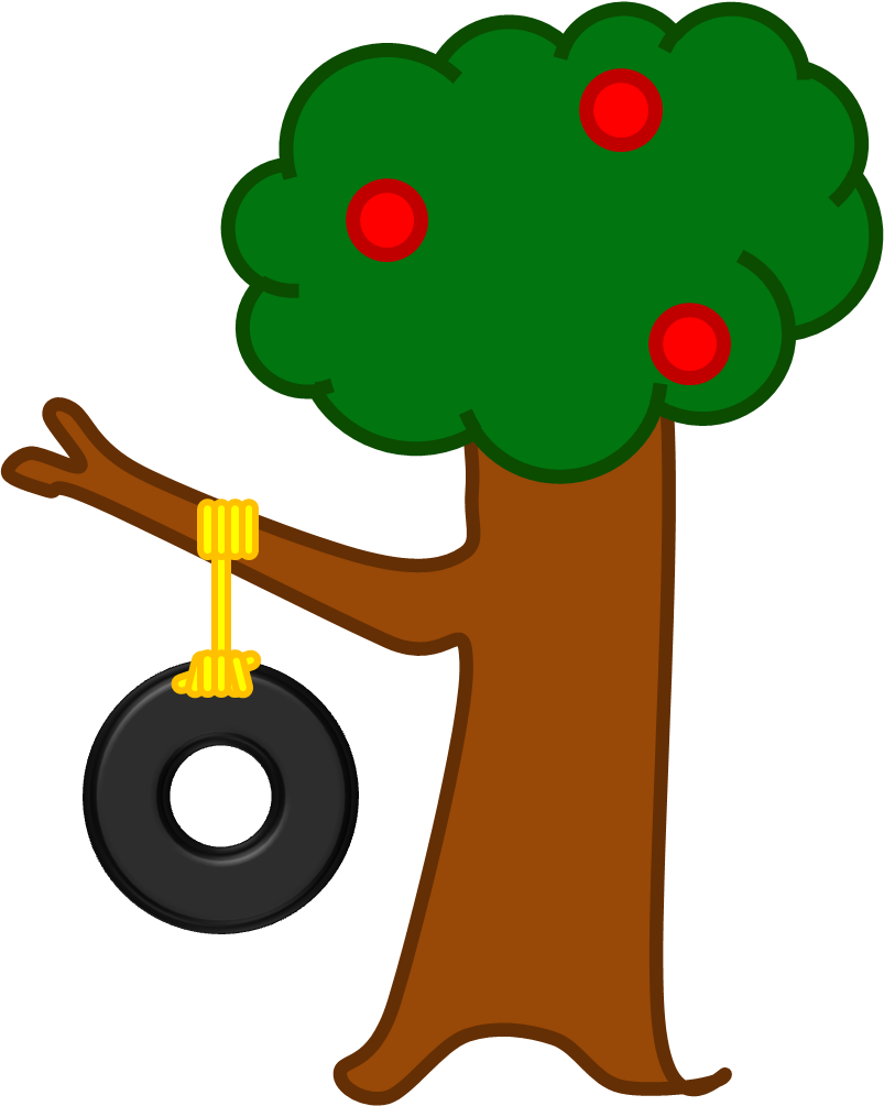 Tire Swing Tree - Tire Swing Tree (803x1005)