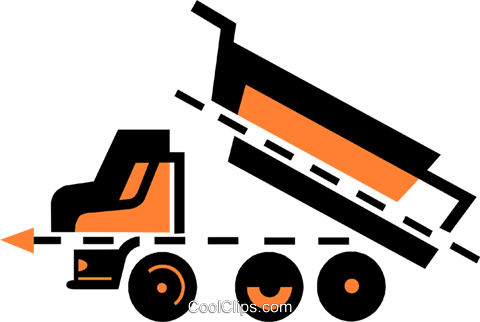 Dump Trucks Royalty Free Vector Clip Art Illustration - Dump Trucks Royalty Free Vector Clip Art Illustration (480x322)