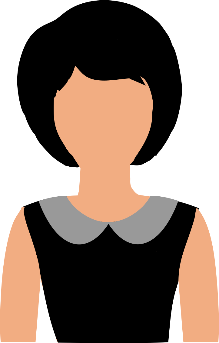 Peterpan Collar Neck - Illustration (723x1132)