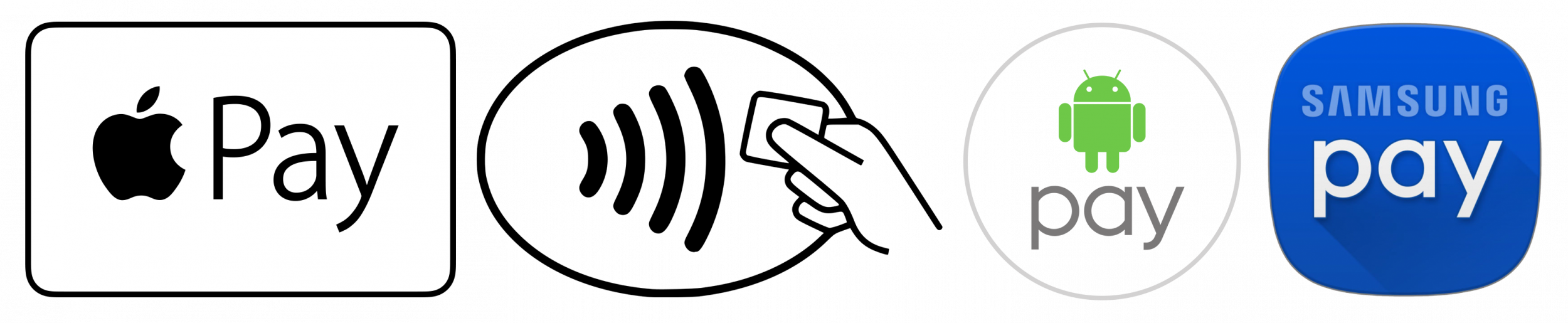 Google Pay Apple Pay Samsung Pay (2500x515)