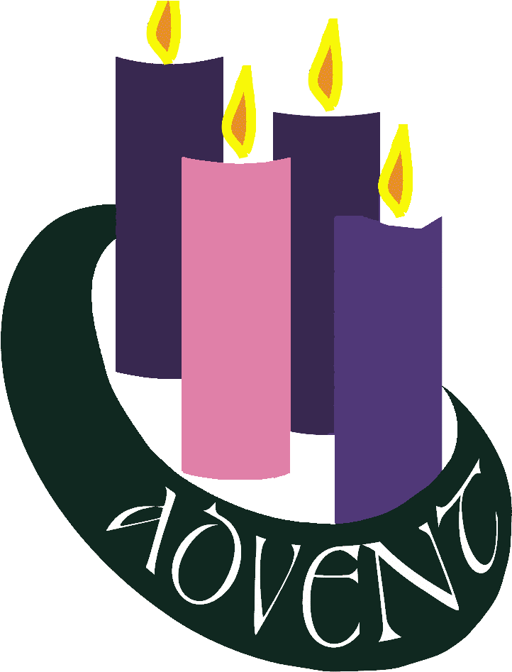 Fourth Sunday Of Advent Clip Art - First Sunday Of Advent Png (721x992)