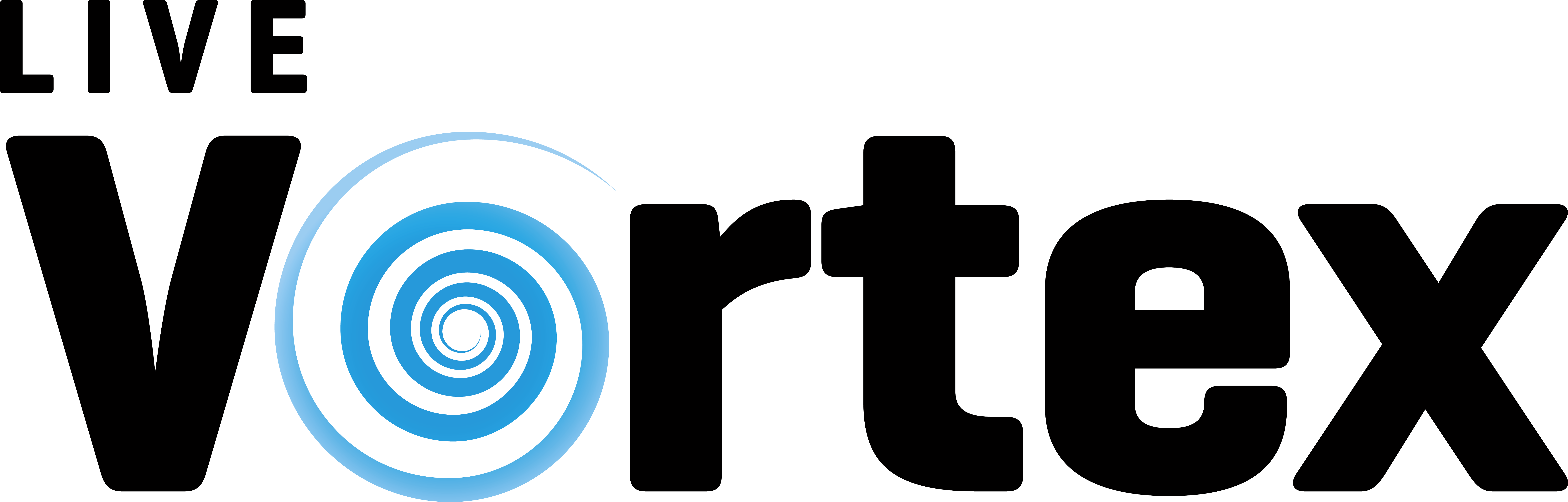 Live Vortex Logo Jazz - Cross (8141x2608)