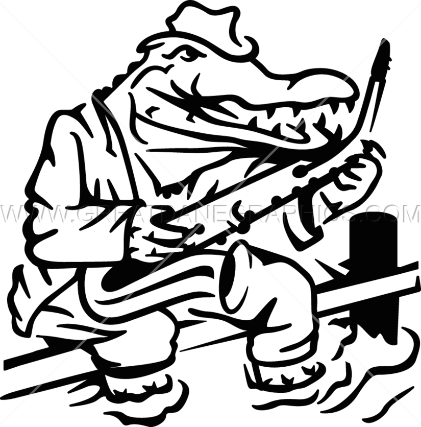 Gator Production Ready Artwork For T Shirt - Gator Production Ready Artwork For T Shirt (825x836)