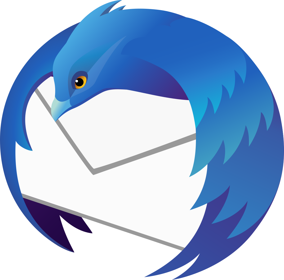 Mozilla Thunderbird Wikip U00e9dia Photo Clip Art Free - Mozilla Thunderbird Logo (1200x1181)