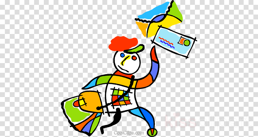 Clip Art Clipart Mail Carrier Clip Art - Common Nouns Person Place Animal Things (900x480)