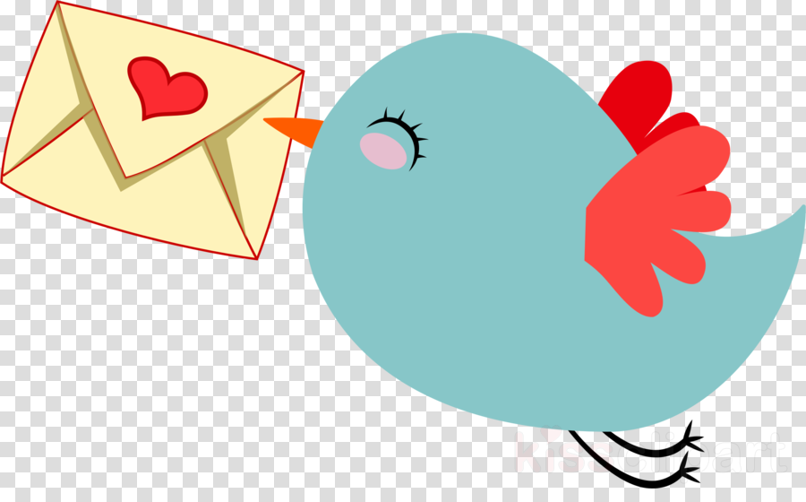 Cute Mail Clip Art Clipart Email Bird Clip Art - Cute Emails Clip Art (900x560)