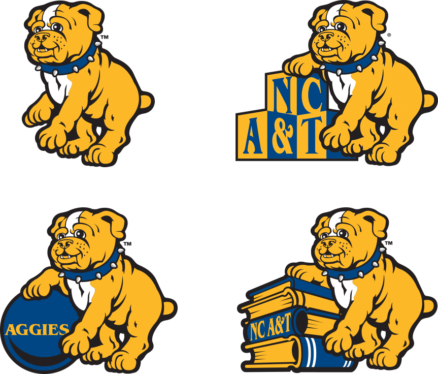 Youth Marks - North Carolina A&t Aggies (863x736)