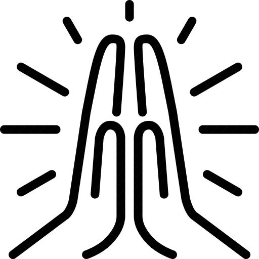 Entrepreneurial Guidance And Training - Praying Icon Transparent Background (512x512)