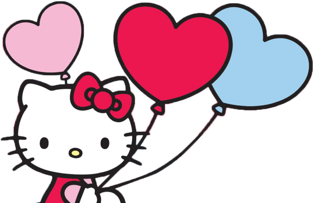 Hello Clipart Hello Kitty 1st Birthday - Transparent Hello Kitty Png (640x480)