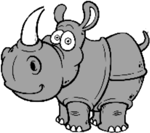 Rhinoceros Clip Art (495x441)