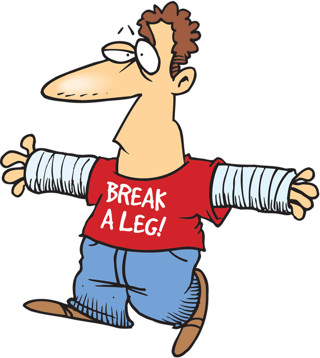 Half Day / Spirit Day / End Of The Third Quarter - Two Broken Arms (627x700)