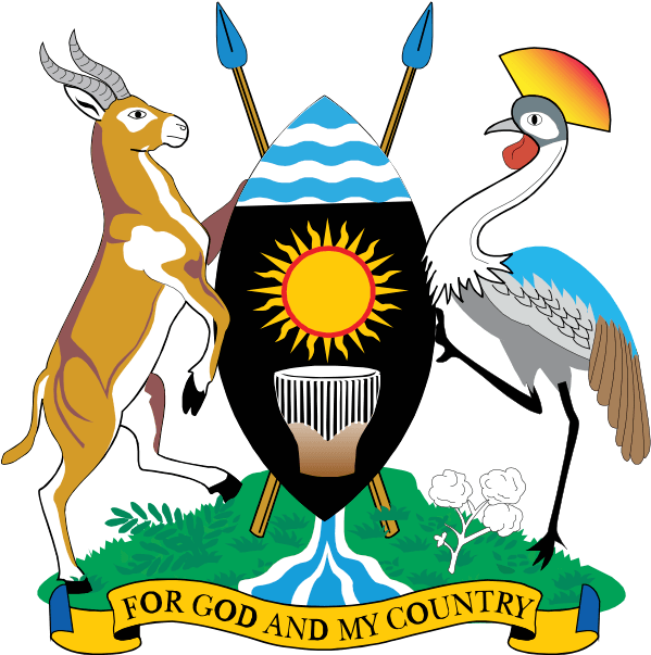 Uganda Virus Research Institute - Coat Of Arms Of Uganda (600x609)