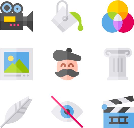 Clip Art Transparent Library Icons Free Artist Studio - Artist (600x564)