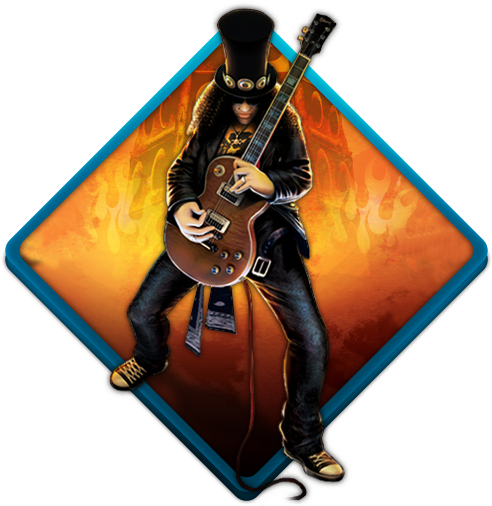 Format - Png - Guns N Roses Slash Guitar Hero (512x512)