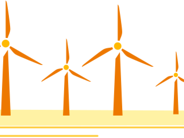 Wind Turbine Clipart Solar Wind Energy - Wind Turbine (640x480)