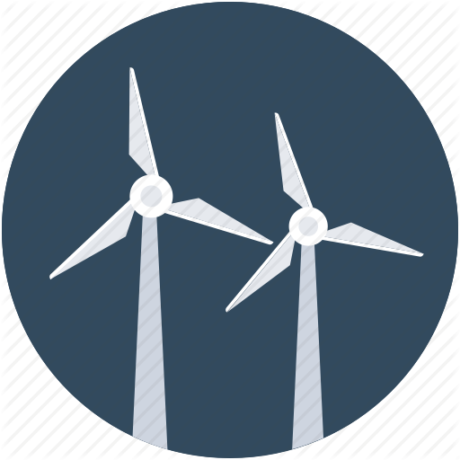 Download Wind Power Icon Clipart Wind Farm Wind Turbine - Eólica Png (512x512)