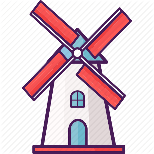 Structure Clipart Windmill - Windmill (512x512)