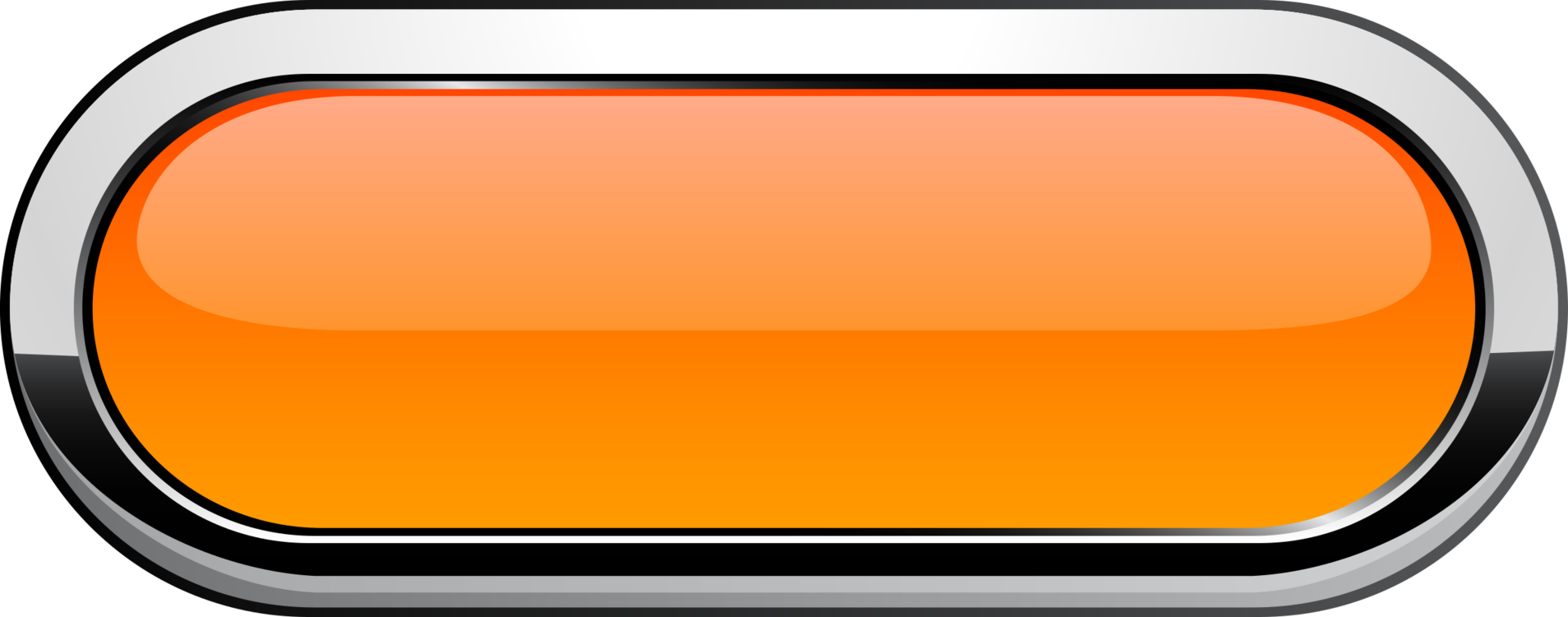 All Photo Png Clipart - Rounded Rectangle Button Png (1907x750)