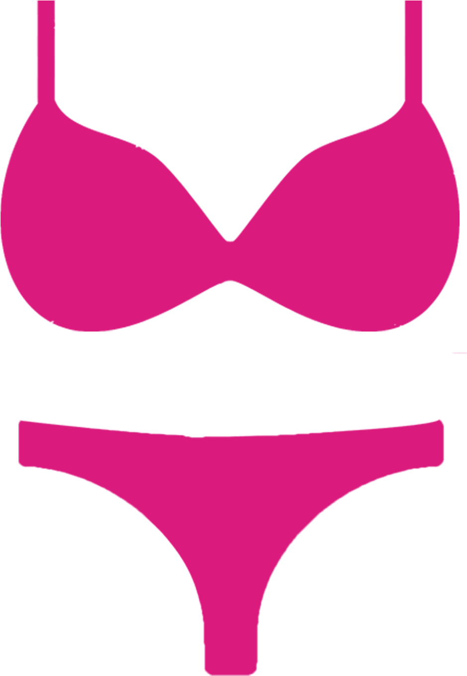 Picture Transparent Download Red Rose Garments Slips - Bra And Panty Png (1464x1359)