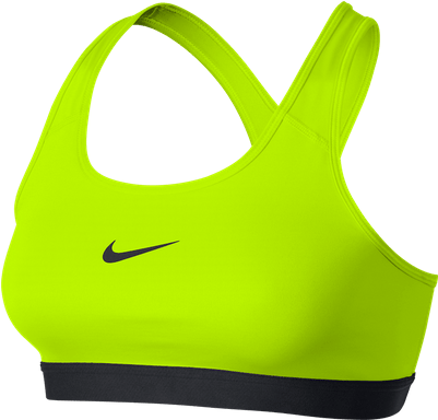Nike Sports Bra - Nike Pro Sports Bra Volt (400x400)