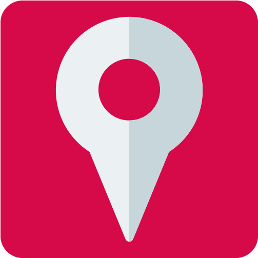 Flat Location Icon Symbol, Location Clipart, Flat, - Location Icon Png (800x800)