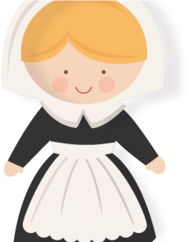 Pilgrim Clipart Thanksgiving - Girl Pilgrim Clipart (640x480)