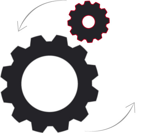 Tailor-made Approach Helps Companies Deliver Their - Gear Vector (514x576)