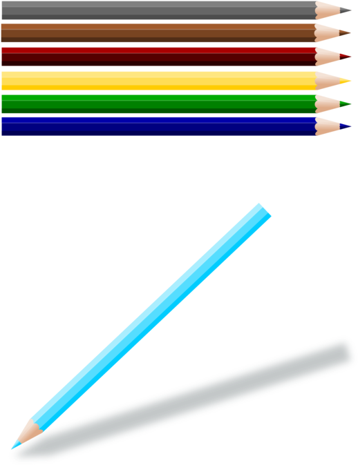 All Photo Png Clipart - Colouring Pencils Clip Art (530x750)