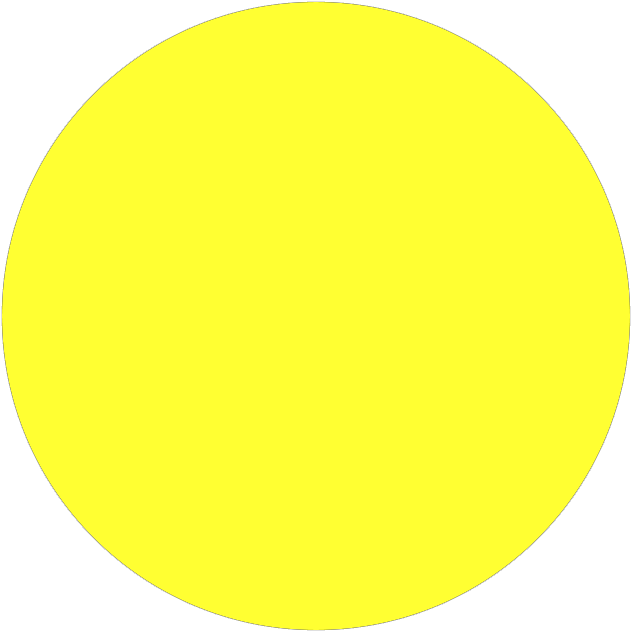 Yellow Circle In A Square (720x720)