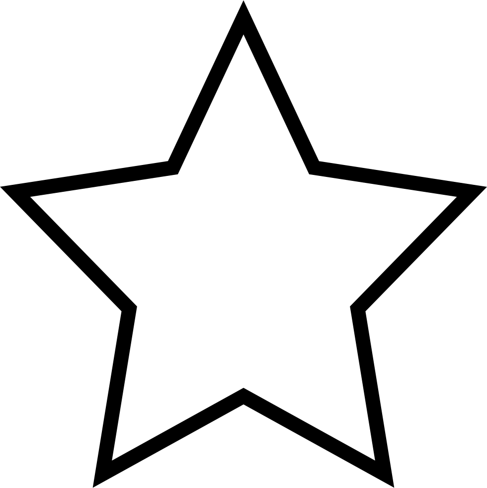 Focus Comments - Black And White Smiling Star (980x982)