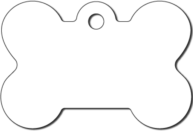 Bones Clipart Dog Tag - Dog (640x480)