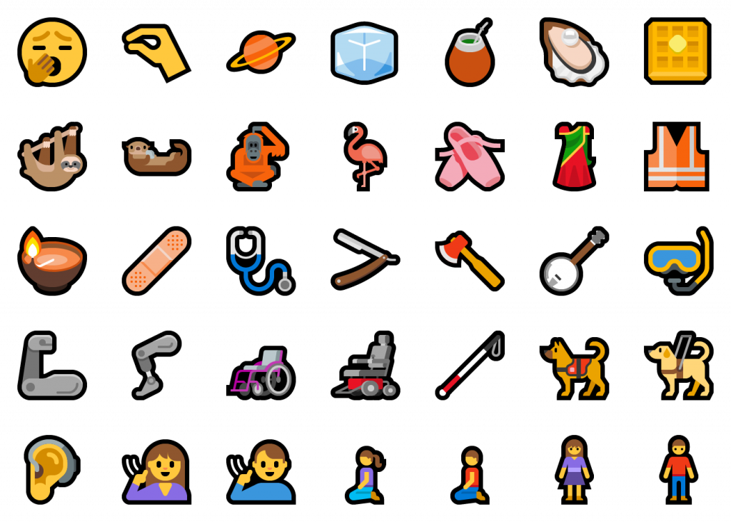 You Can Also Add New Actions Right From The Action - New Emoji Windows 10 (1024x731)