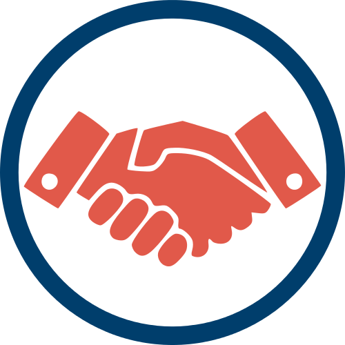 Vector Free Stock Galtra Inc Global Of Petrochemicals - Shaking Hand For Logo (500x500)