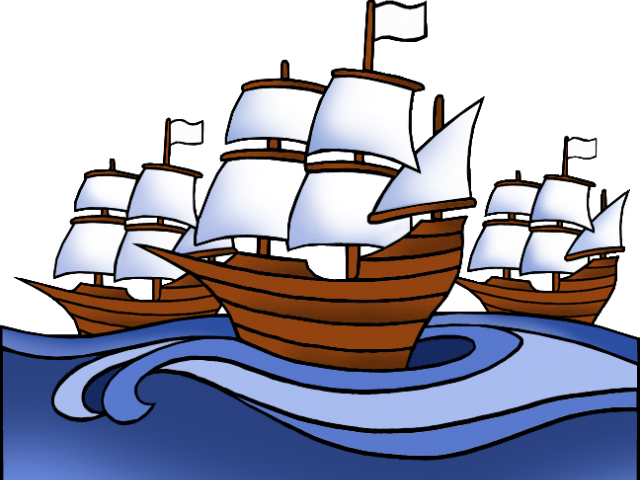 Ship Clipart Trade - Closed Columbus Day 2016 (640x480)