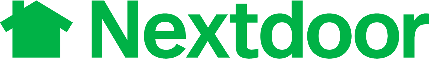 Nextdoor - Logo - Nextdoor Neighborhood Favorites (1464x204)