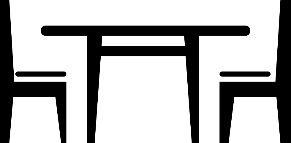 Dining Room Furniture Of A Table With Chairs Comments - Icone De Moveis Em Png (980x482)