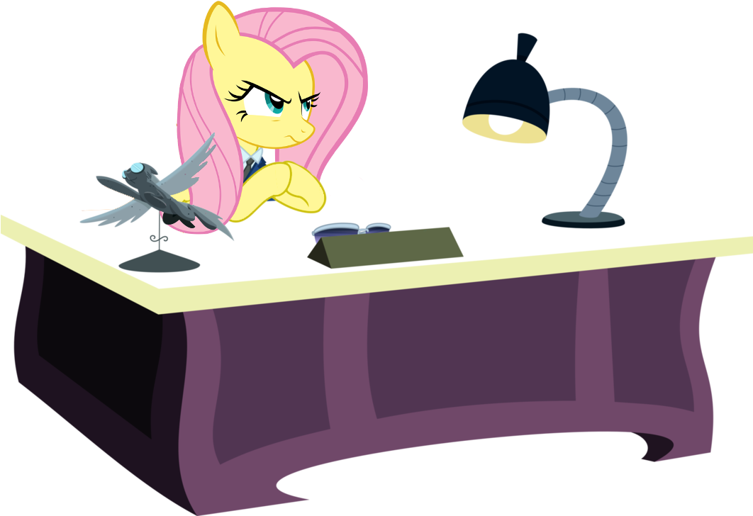Cleaning Clipart Dining Table - My Little Pony Office (1061x752)