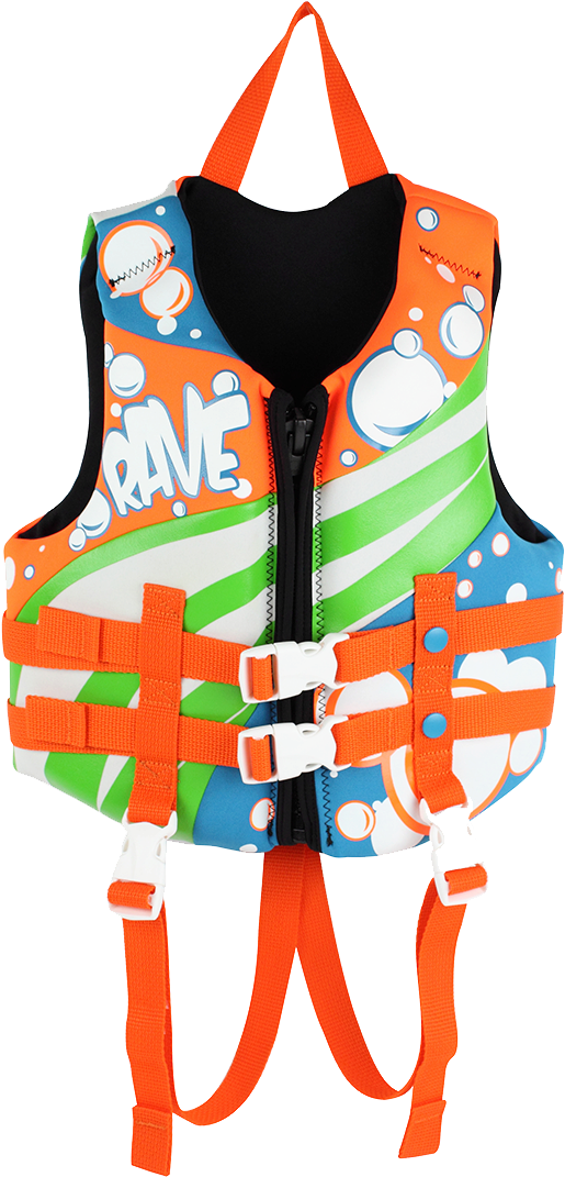 Rave Child Neo Life Vest (blue/orange/white) By Rave (1680x1120)