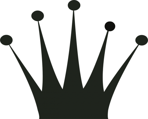 Prince Crown Silhouette (500x403)