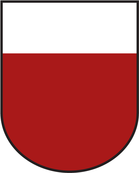 6 White Red - Lausanne Wappen Png (600x600)